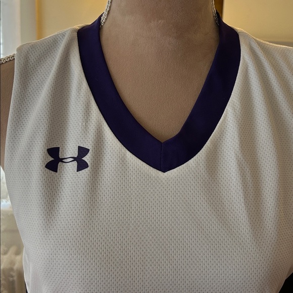 Under Armour Reversible Vivid Purple Athletic Tank - Picture 5 of 6